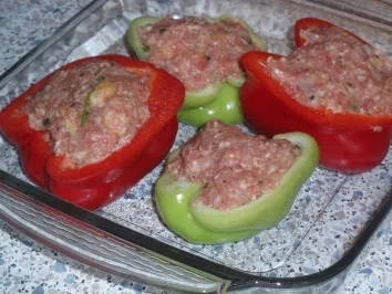 AZTEKEN SAFE     ****Gefüllte Paprika*****  Klassisches Rezept - Rezept - Bild Nr. 4