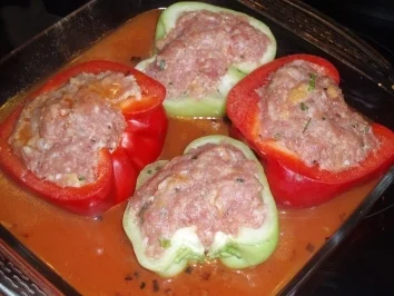 AZTEKEN SAFE     ****Gefüllte Paprika*****  Klassisches Rezept - Rezept - Bild Nr. 5