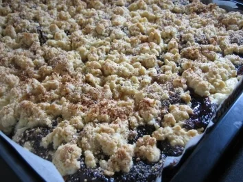 Kleckselkuchen mit Pflaumenmus - Rezept