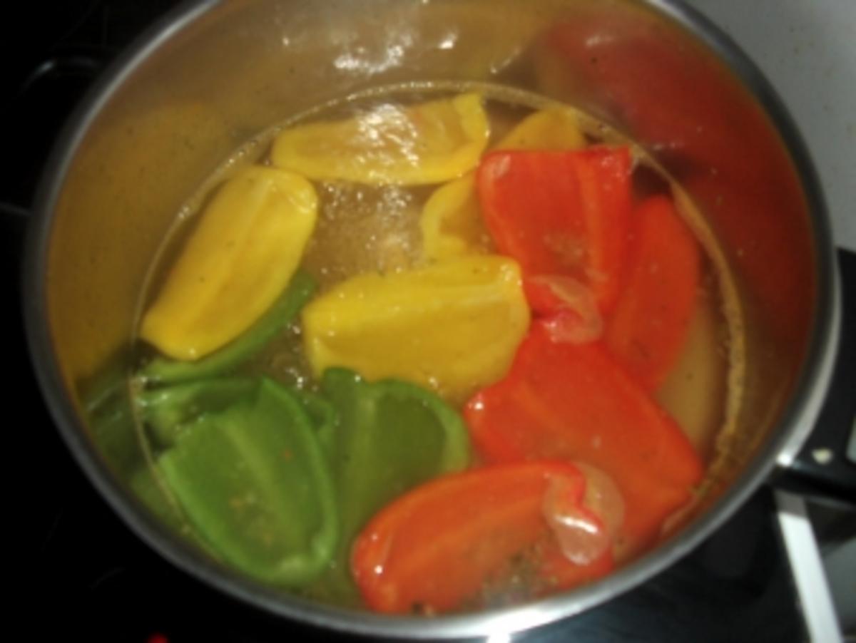 Paprikasuppe TRICOLORE - Rezept - Bild Nr. 3