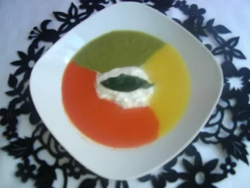 Paprikasuppe TRICOLORE - Rezept - Bild Nr. 8