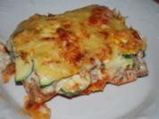 Gemüse-Hack-Kartoffel-Lasagne - Rezept