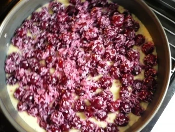 Rezept: KIRSCH - CREME`- FRAICHE `- KUCHEN MIT KOKOS Bild Nr. 3 KIRSCH - CREME`- FRAICHE `- KUCHEN MIT KOKOS - Rezept - Bild Nr. 3