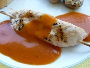 Satéspieße mit Dip - Rezept