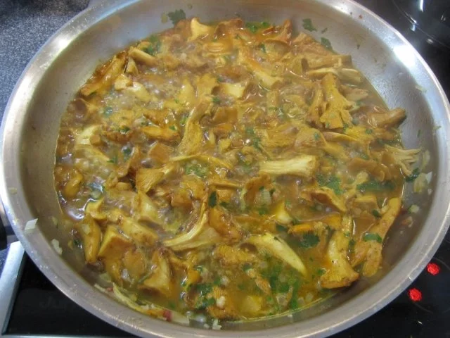 Eierschwammerlgulasch - Rezept - Bild Nr. 3