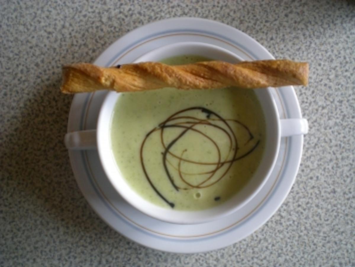 Zucchini Creme Suppe - Rezept