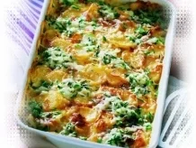 Rezept: Kartoffel-Spinat -Gratin Kartoffel-Spinat -Gratin - Rezept