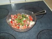 Tomaten- Salat mit Feta - Rezept