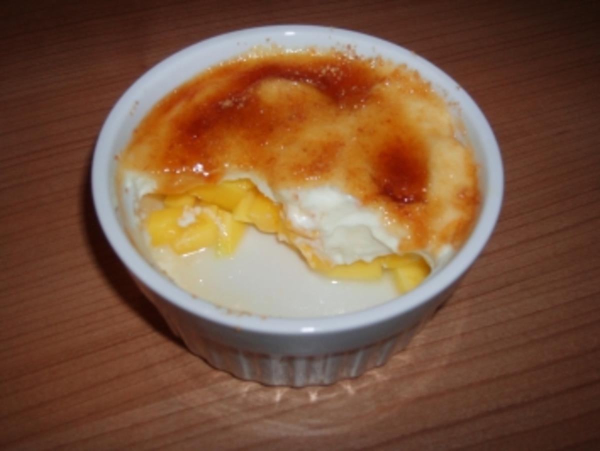 Mangocrème brûlée - Rezept - Bild Nr. 2