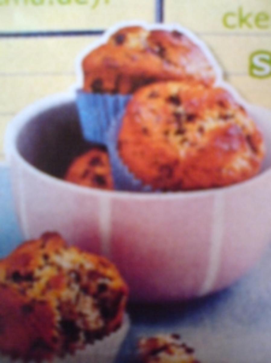 Stracciatella-Muffins - Rezept