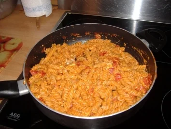 vegetarische Nudelpfanne - Rezept - Bild Nr. 2