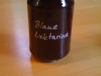 Blaue Nektarine - Rezept