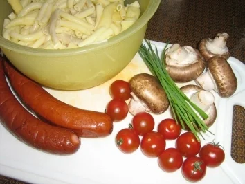 Rezept: Nudelauflauf aus der Pfanne Bild Nr. 2 Nudelauflauf aus der Pfanne - Rezept - Bild Nr. 2