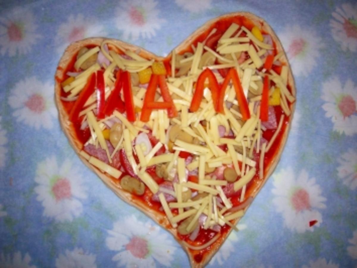 Muttertagspizza - Rezept - Bild Nr. 5