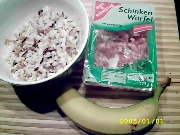 Bananenflatschen in Ananasjoghurtsoße - Rezept - Bild Nr. 2