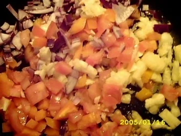 Spinatfisch im Gemüsebett - Rezept - Bild Nr. 4