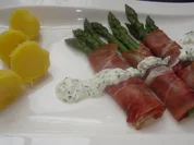 Spargel Carbonara mit Heurigen - Rezept - Bild Nr. 466