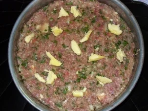 Rezept: Hackfleischtorte mit Tomaten-Reis und Tsatsiki-Sauce Bild Nr. 5 Hackfleischtorte mit Tomaten-Reis und Tsatsiki-Sauce - Rezept - Bild Nr. 5