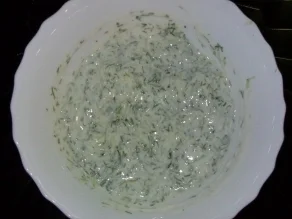 Rezept: Hackfleischtorte mit Tomaten-Reis und Tsatsiki-Sauce Bild Nr. 6 Hackfleischtorte mit Tomaten-Reis und Tsatsiki-Sauce - Rezept - Bild Nr. 6