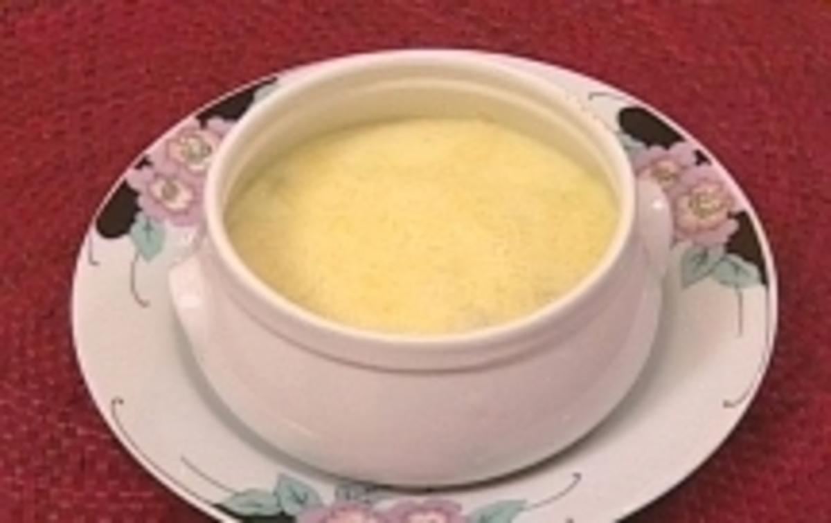 Überbackene Buttermilchsuppe - Rezept