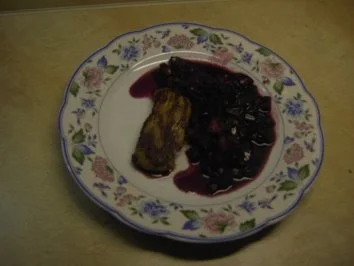 Rezept: Fleisch - Hirschsteaks mit Waldfruchtsoße Fleisch - Hirschsteaks mit Waldfruchtsoße - Rezept