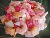 fruchtiger Scampi-Salat - Rezept
