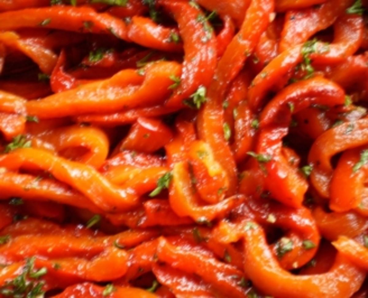 Paprika, mariniert - Rezept mit Bild - kochbar.de