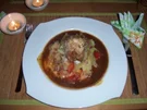 Sauerbraten vom Seeteufel mit Spitzkohl und Marinade - Rezept