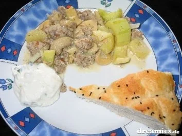 Rezept: Mett-Gurken-Pfanne Mett-Gurken-Pfanne - Rezept