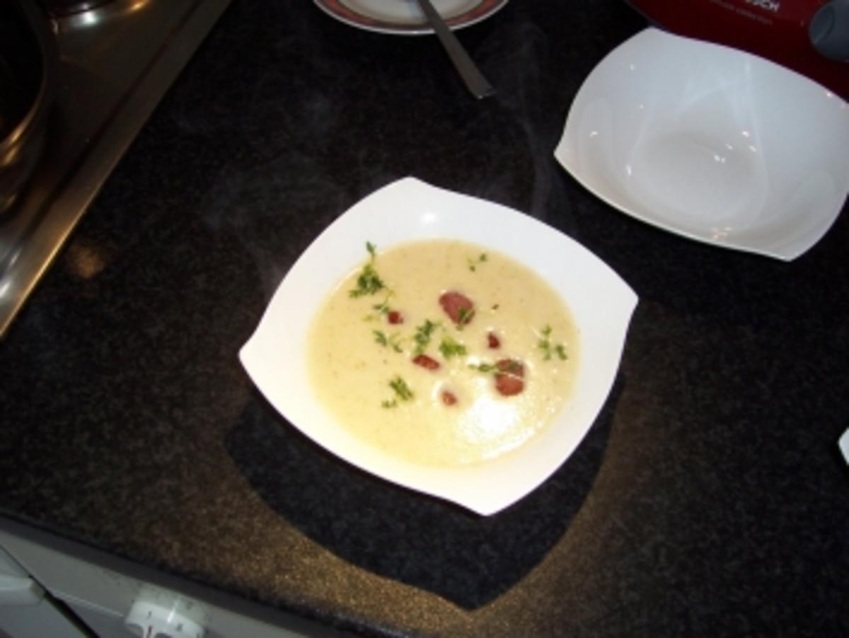 Garten-Kresse-Suppe mit Chorizo - Rezept