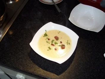 Garten-Kresse-Suppe mit Chorizo - Rezept