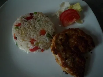 Gemüsereis zum Schnitzel - Rezept