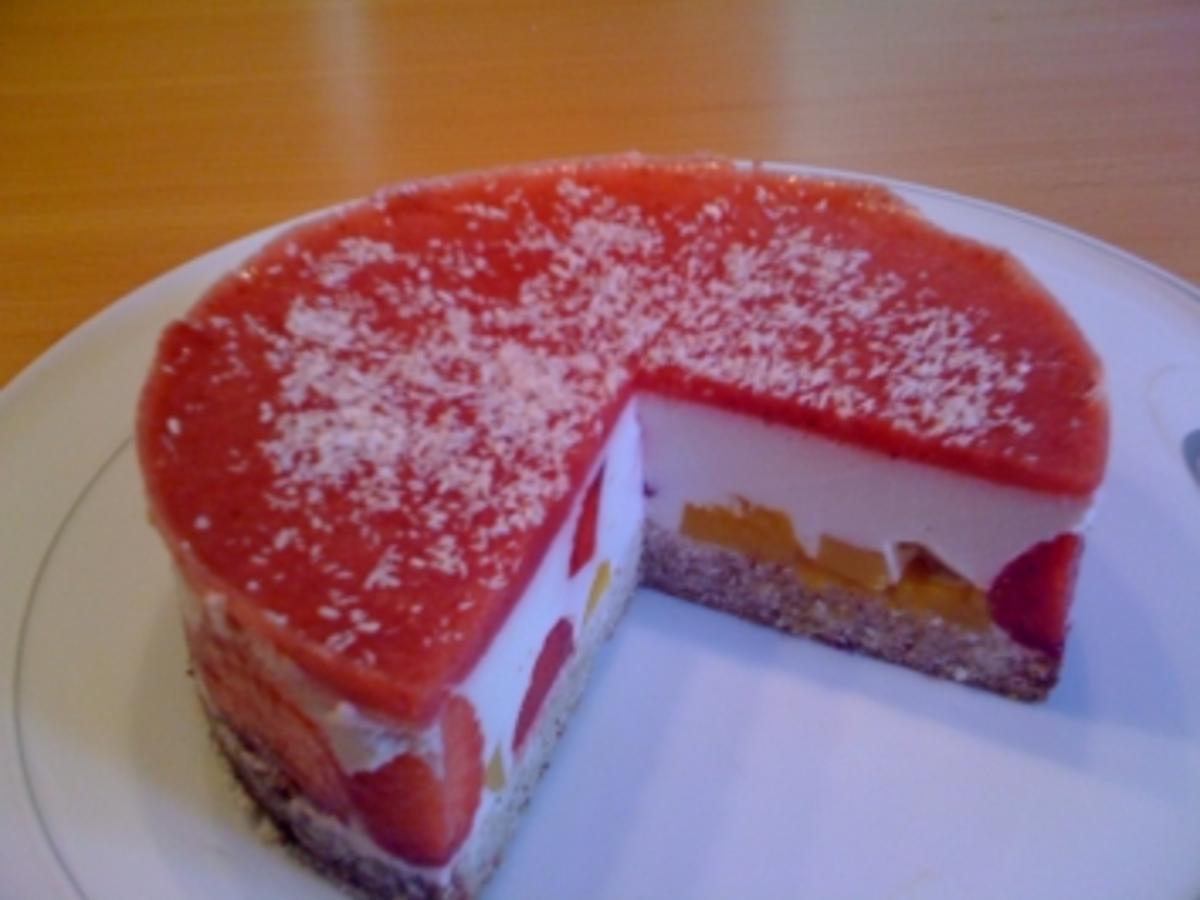 Erdbeer - Kokos - Kuchen - Rezept mit Bild - kochbar.de