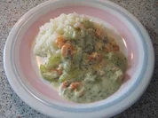 Gurken-Ragout mit Krabben - Rezept