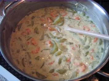 Gurken-Ragout mit Krabben - Rezept - Bild Nr. 4