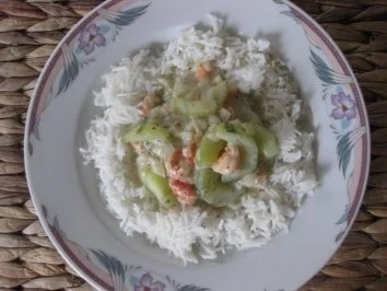 Gurken-Ragout mit Krabben - Rezept - Bild Nr. 5