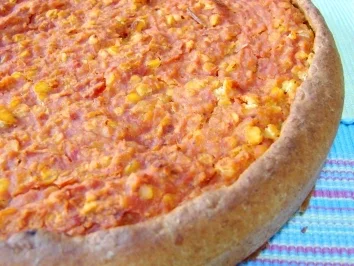 Herzhafter Gemüsekuchen - vegan - - Rezept - Bild Nr. 2