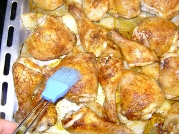 Rezept: Hähnchenschenkel cross Bild Nr. 5 Hähnchenschenkel cross - Rezept - Bild Nr. 5