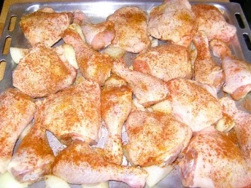 Rezept: Hähnchenschenkel cross Bild Nr. 4 Hähnchenschenkel cross - Rezept - Bild Nr. 4