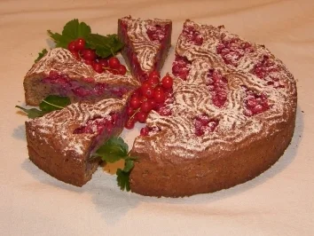 Vollkorn-Johannisbeertorte - Rezept