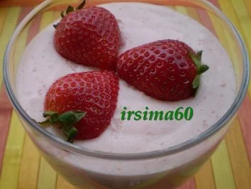 Rezept: Erdbeerschnee Erdbeerschnee - Rezept