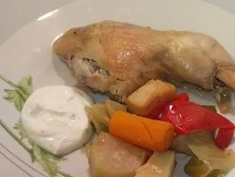 Knobihähnchen im Gemüsebett - Rezept - Bild Nr. 3