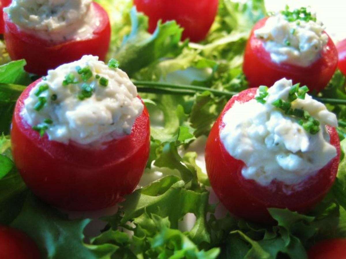 Gefüllte Tomaten... - Rezept mit Bild - kochbar.de