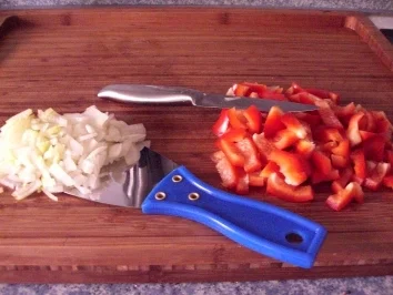 Ragout von Hähnchenherzen - Rezept - Bild Nr. 5