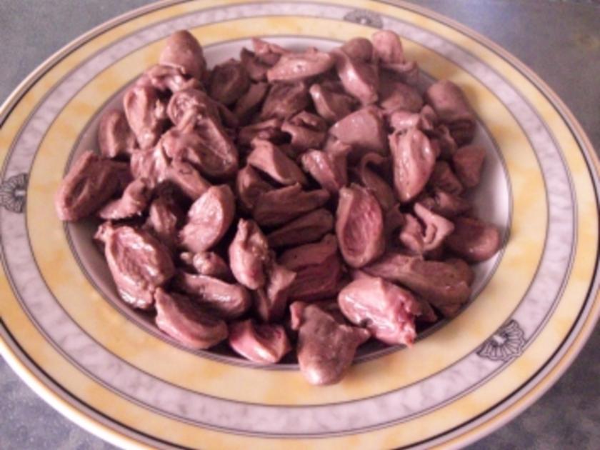 Ragout von Hähnchenherzen Rezept mit Bild kochbar.de