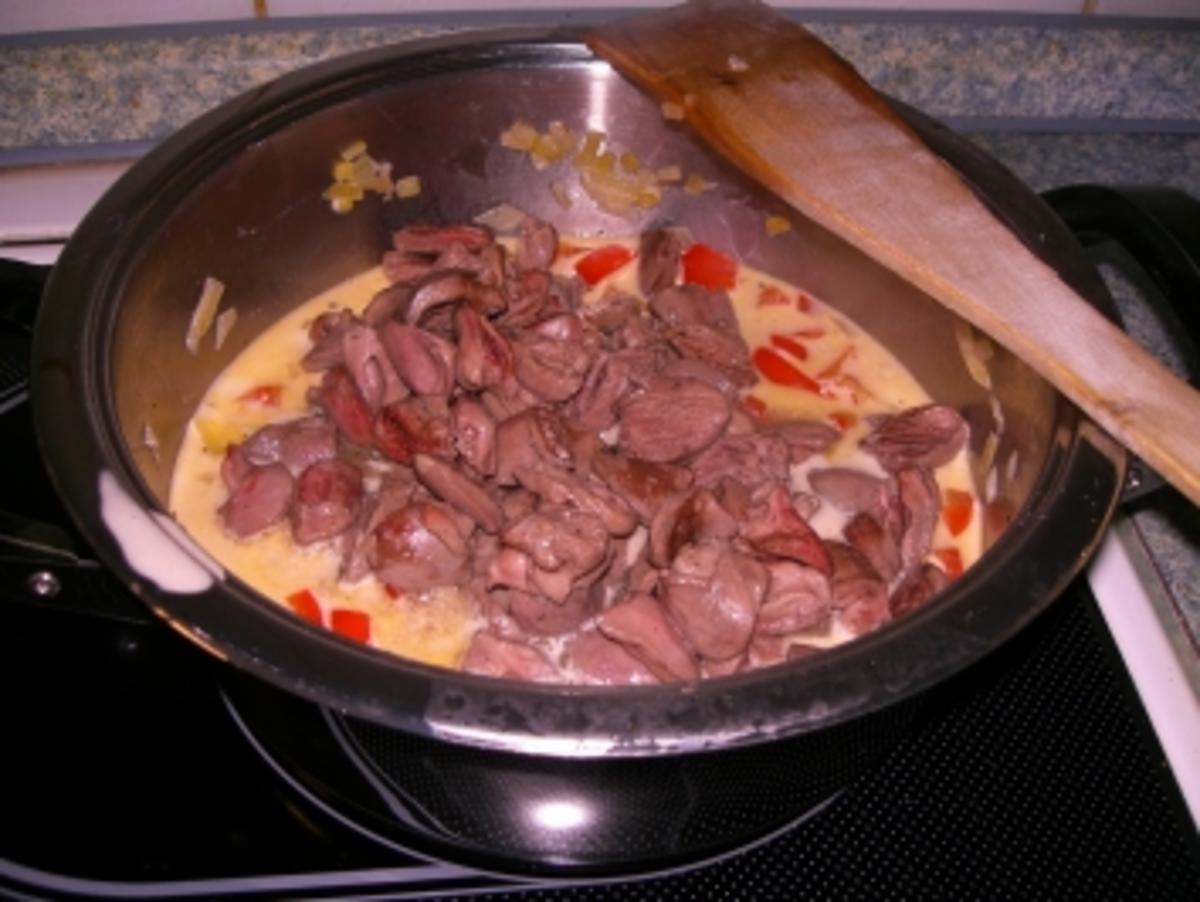 Ragout von Hähnchenherzen - Rezept - Bild Nr. 12