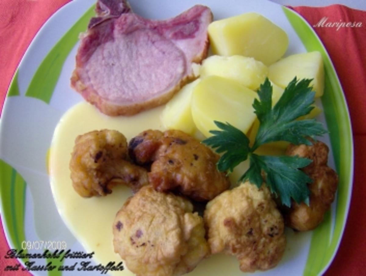 Blumenkohl im Bierteig frittiert - Rezept - kochbar.de