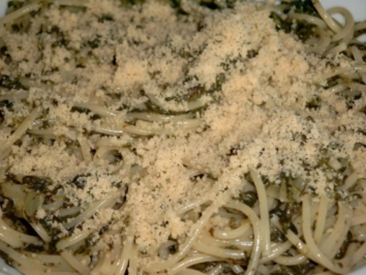 Spaghetti mit Zitronen-Spinat und Parmesan - Rezept - Bild Nr. 2
