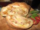 Pizza-Strudel mit Pfifferlingen und Rührei - Rezept