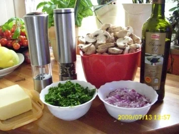 Gemüse:  Pilzragout - Rezept - Bild Nr. 3